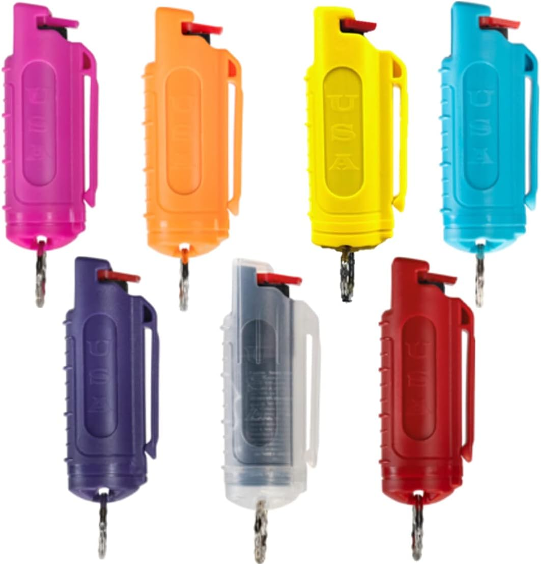 Police Magnum Bulk Pepper Spray Keychain for Self Defense