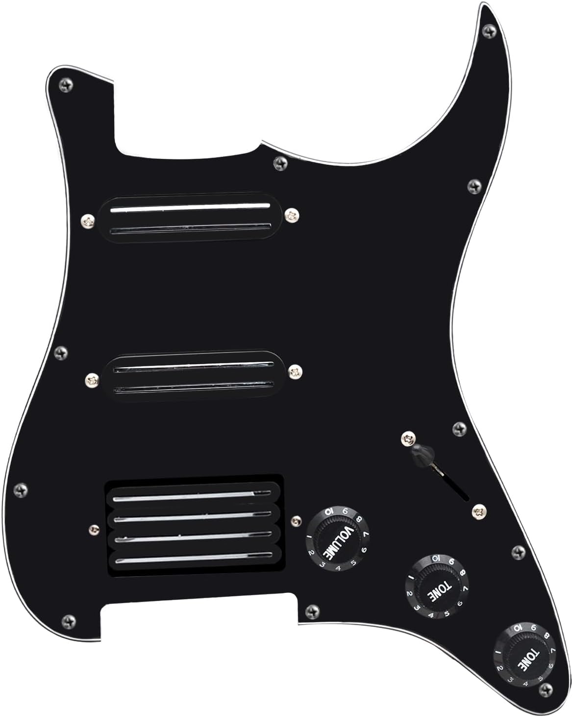 MAXCHEER SSH-Coil Splitting Electric Guitar Pickguard Review