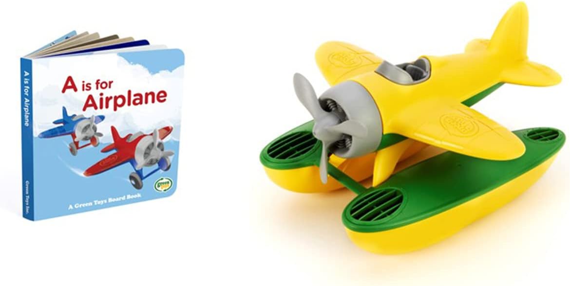 Eco-Friendly Seaplane Set w/ Book