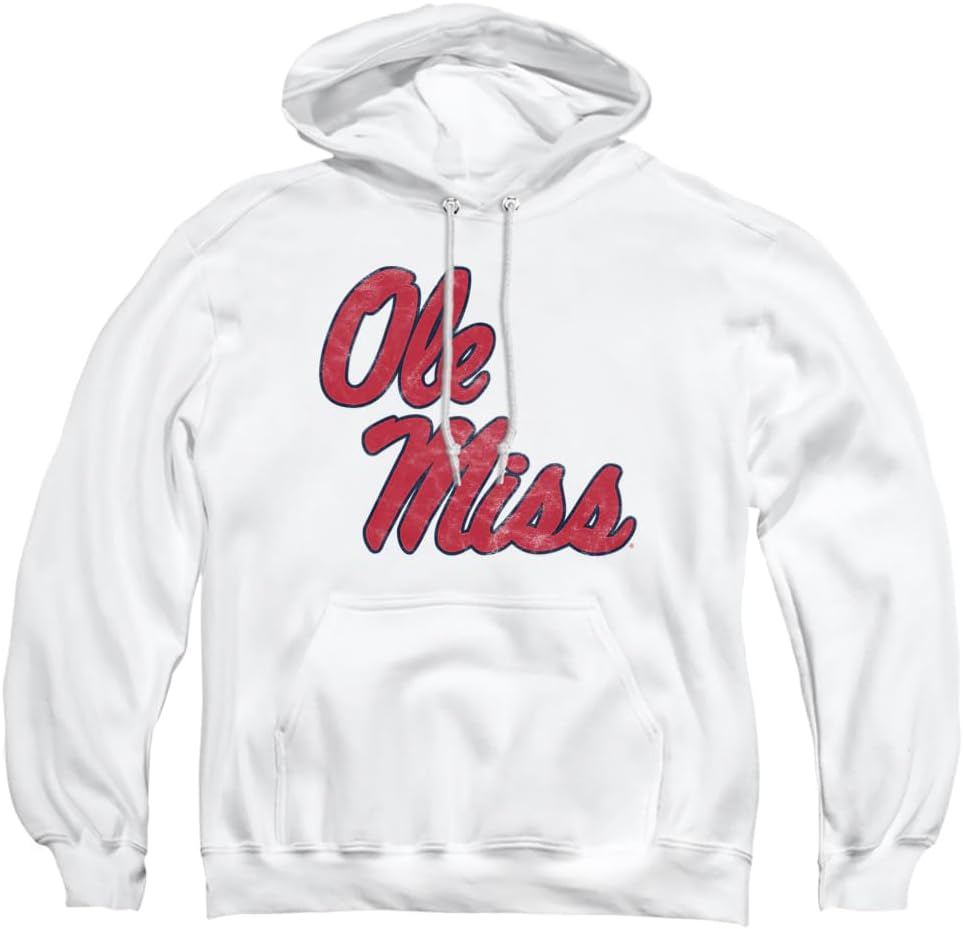 University of Mississippi Official Distressed Hoodie for All