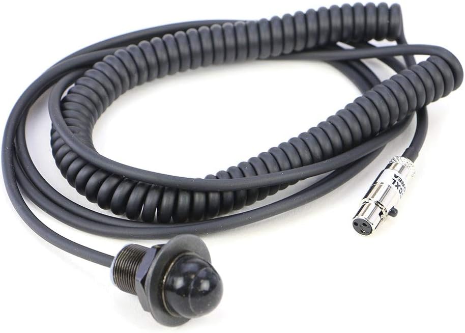 Rugged Radios PTT-HM-CCXL 3-Pin Hole Mount Push to Talk Cable