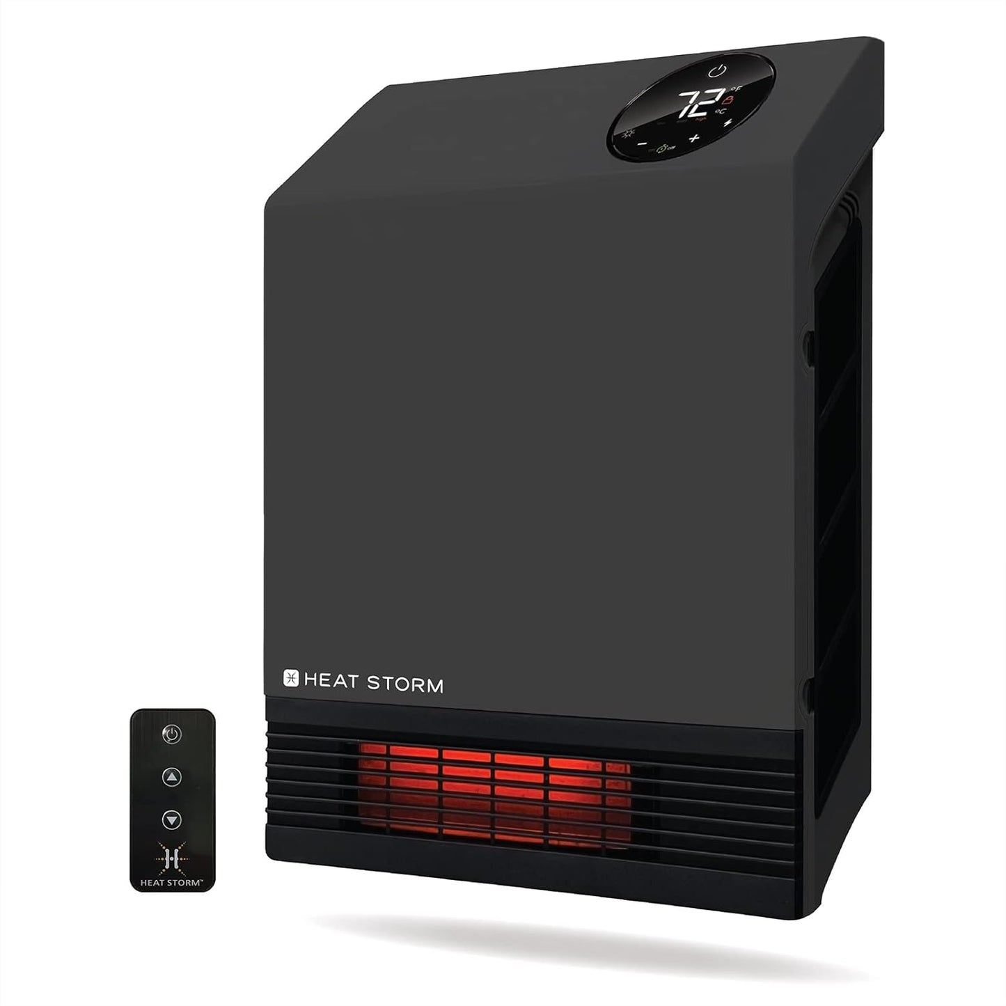 Heat Storm Wall Gray HS-1000-WX Deluxe Indoor Infrared Heater