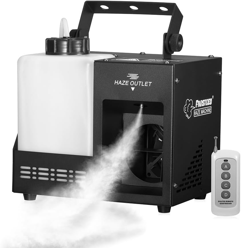 Haze Machine with Wireless Remote for DJ Clubs and Parties