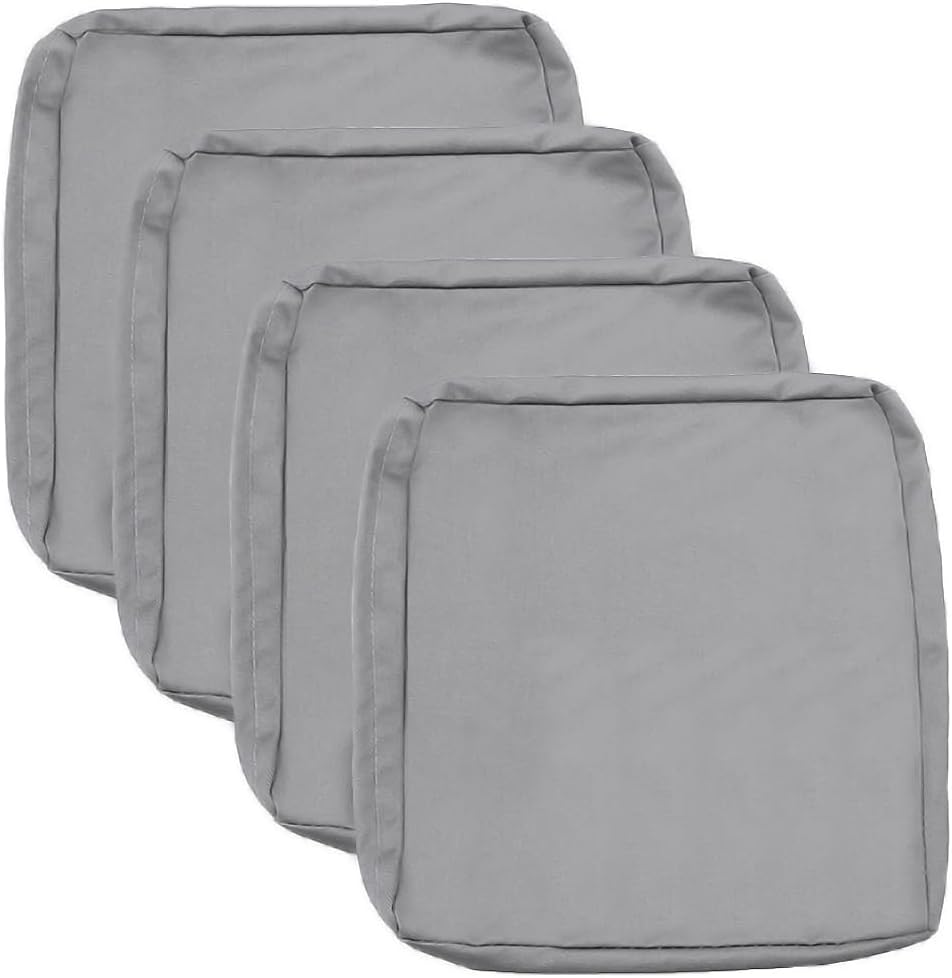 Sqodok Waterproof Patio Cushion Covers for Outdoor Furniture