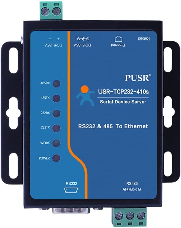 RS232 RS485 Modbus RTU to Modbus TCP Gateway Converter