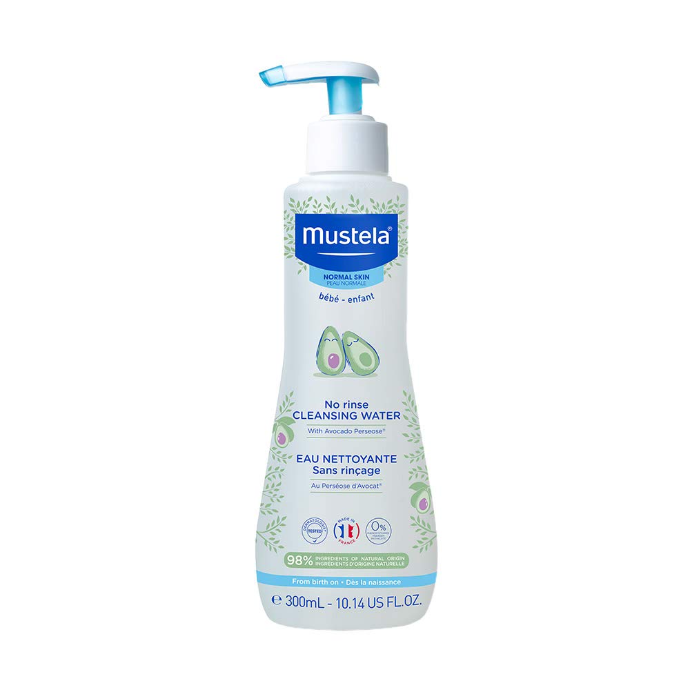 Mustela Baby Cleansing Water - Gentle No-Rinse Micellar Formula