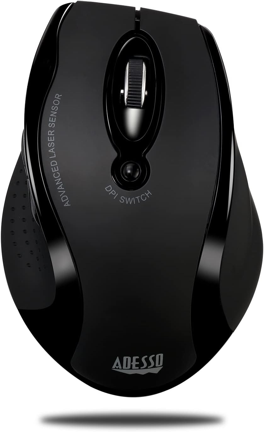 Adesso iMouse G25: Ergonomic RF Laser Mouse