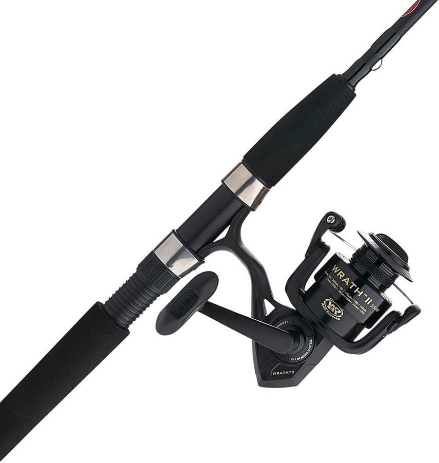 PENN Wrath II Combo: Powerful Reel + Rod Duo