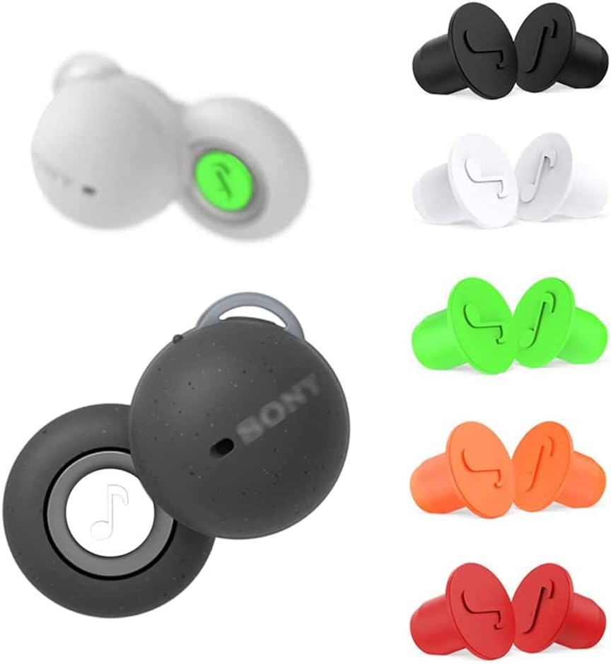 Enhanced Sound Quality 5-Pair Eartips for Sony LinkBuds