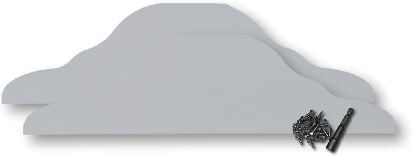 Eagle 1 Rain Gutter Valley Splash Guards for Perfect Drainage