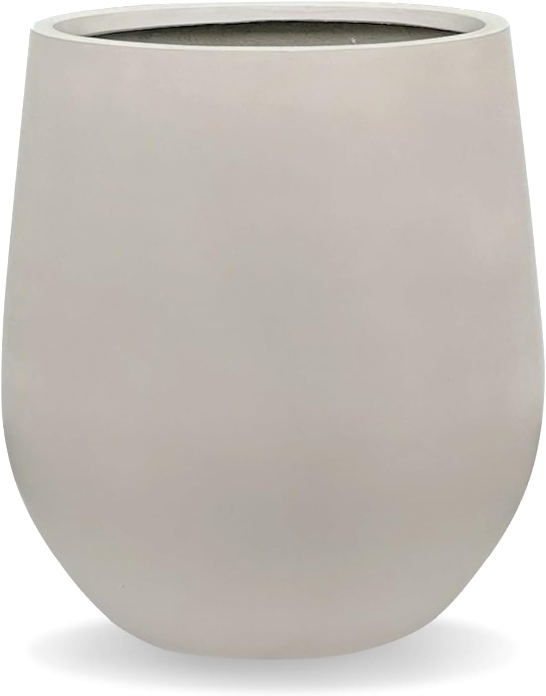 Corso Fiberstone Round Tapered Planter for Indoor and Outdoor