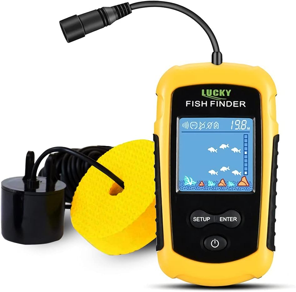 Portable Kayak Fish Finder Sonar LUCKY