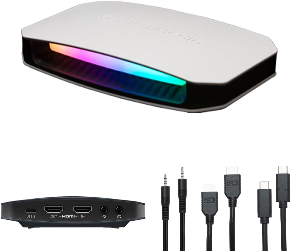 AVerMedia HDMI Capture Card 2.1 for 4K Streaming and Gaming