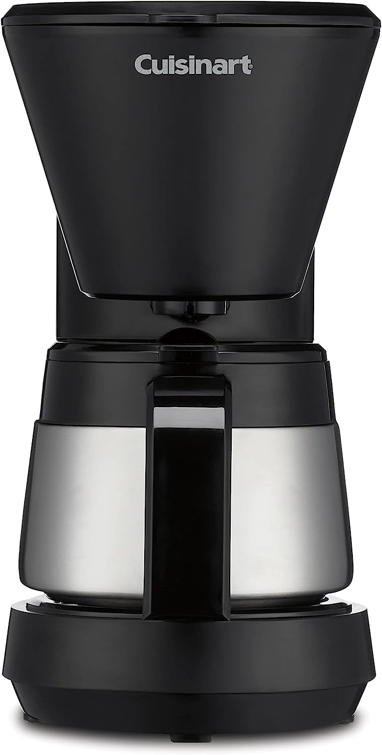 Cuisinart 5-Cup Coffeemaker: Stainless Steel Carafe