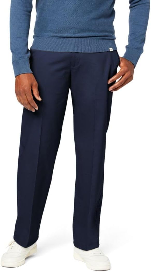 Dockers Mens Relaxed Fit Signature Iron Free Khaki Pants