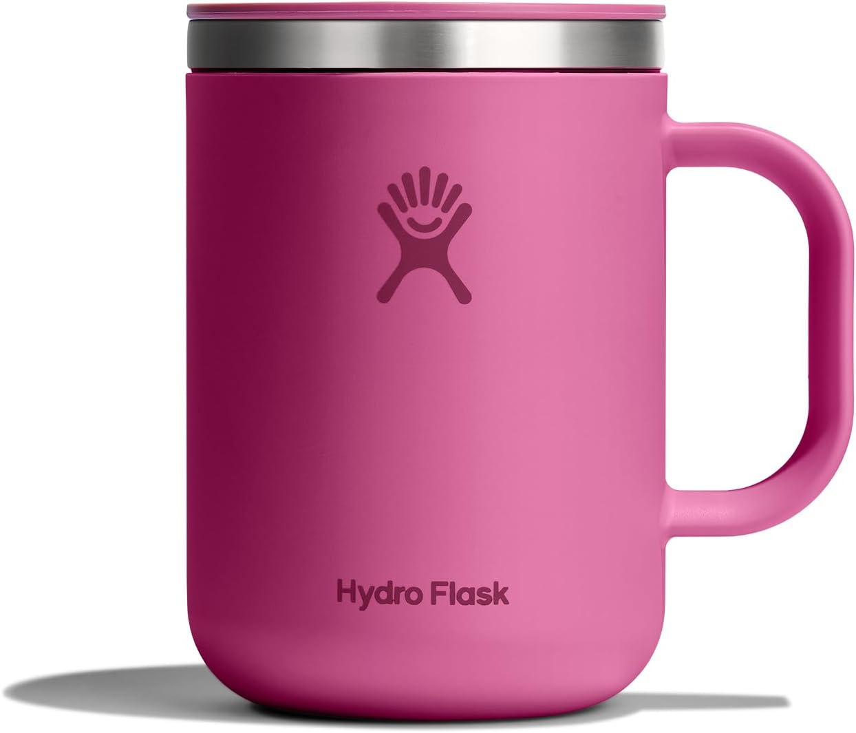 Hydro Flask Insulated Coffee Mug 24 Oz Reef Pink for Travel