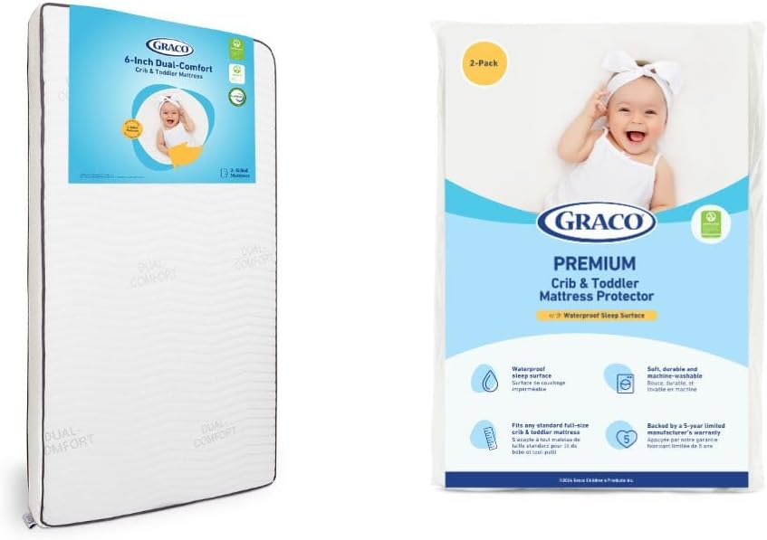 Graco Ultra Dual-Sided Crib Mattress & Protector Bundle Review