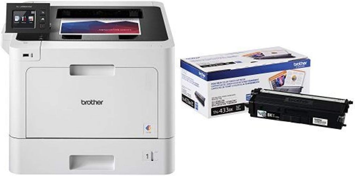 Brother HLL8360CDW Printer with TN433BK High Yield Toner Review