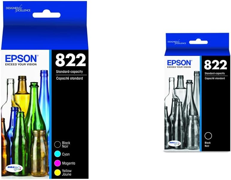 EPSON T822 DURABrite Ultra Ink Cartridge Combo Pack Review