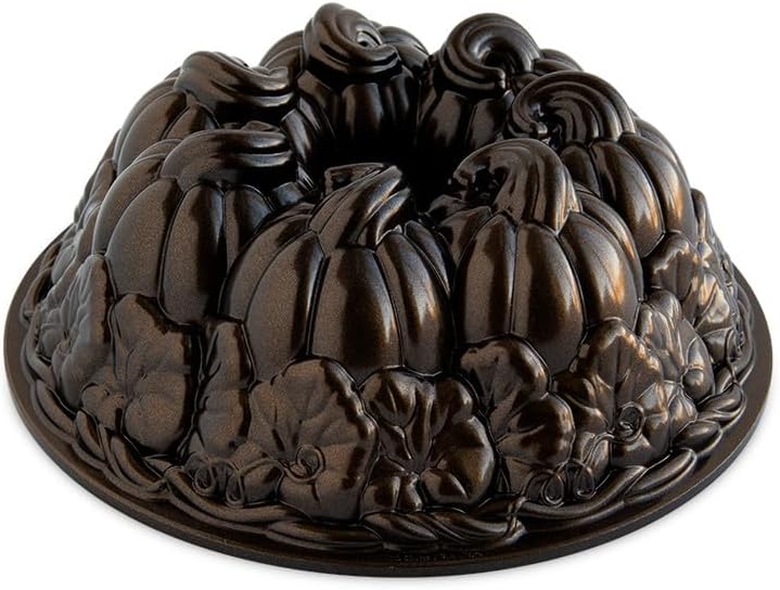 Nordic Ware Pumpkin Patch Bundt Pan for Autumn Baking