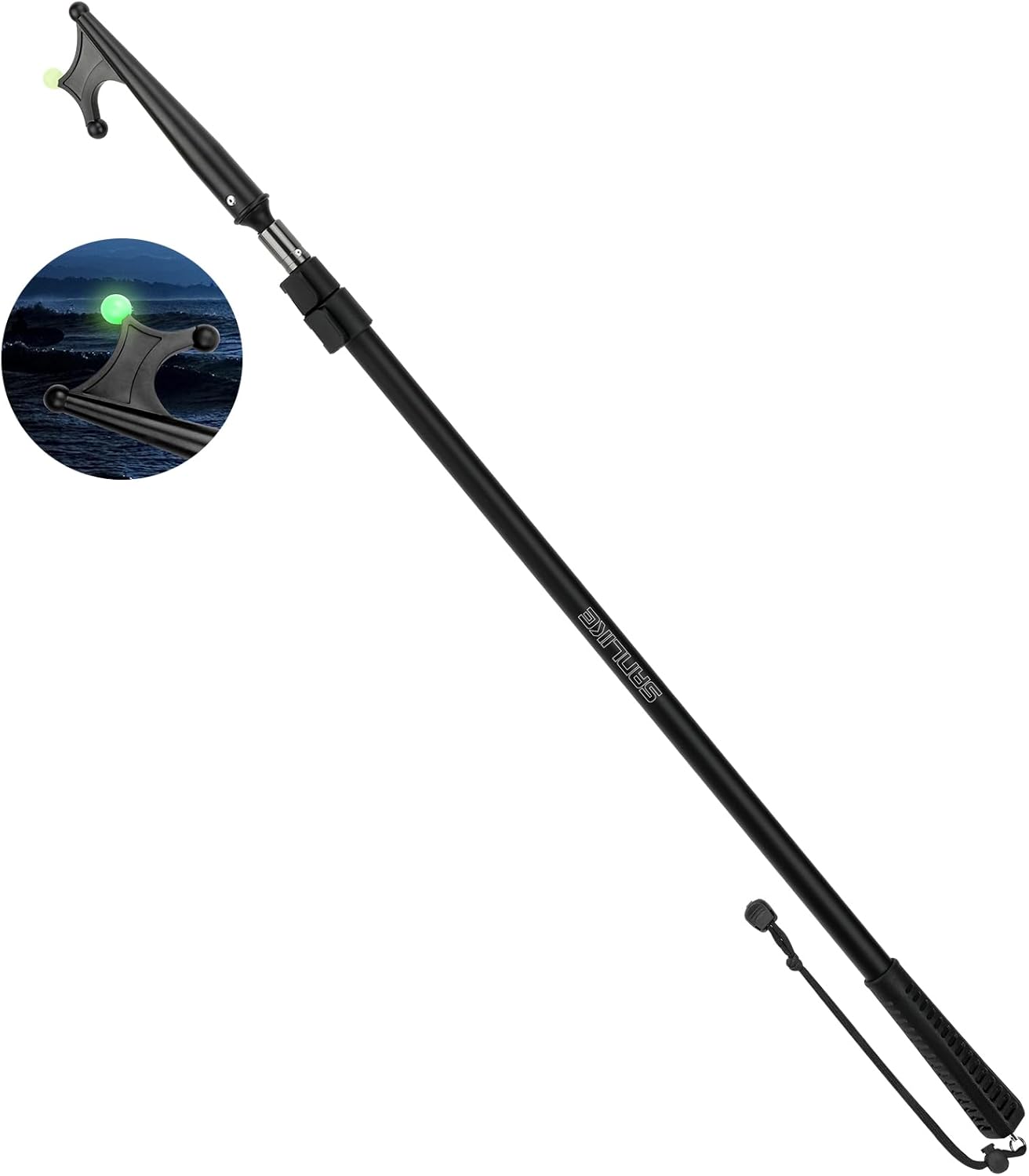 Durable Telescopic Boat Hook for Docking and Fishing Needs