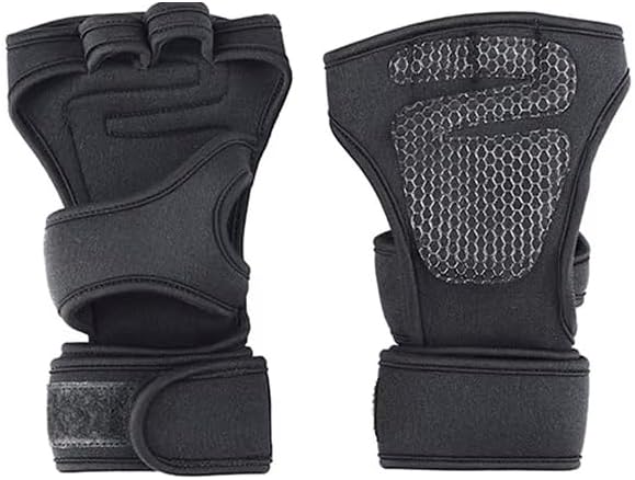 Wrist-Stabilizing Gym Gloves for Stronger Grip