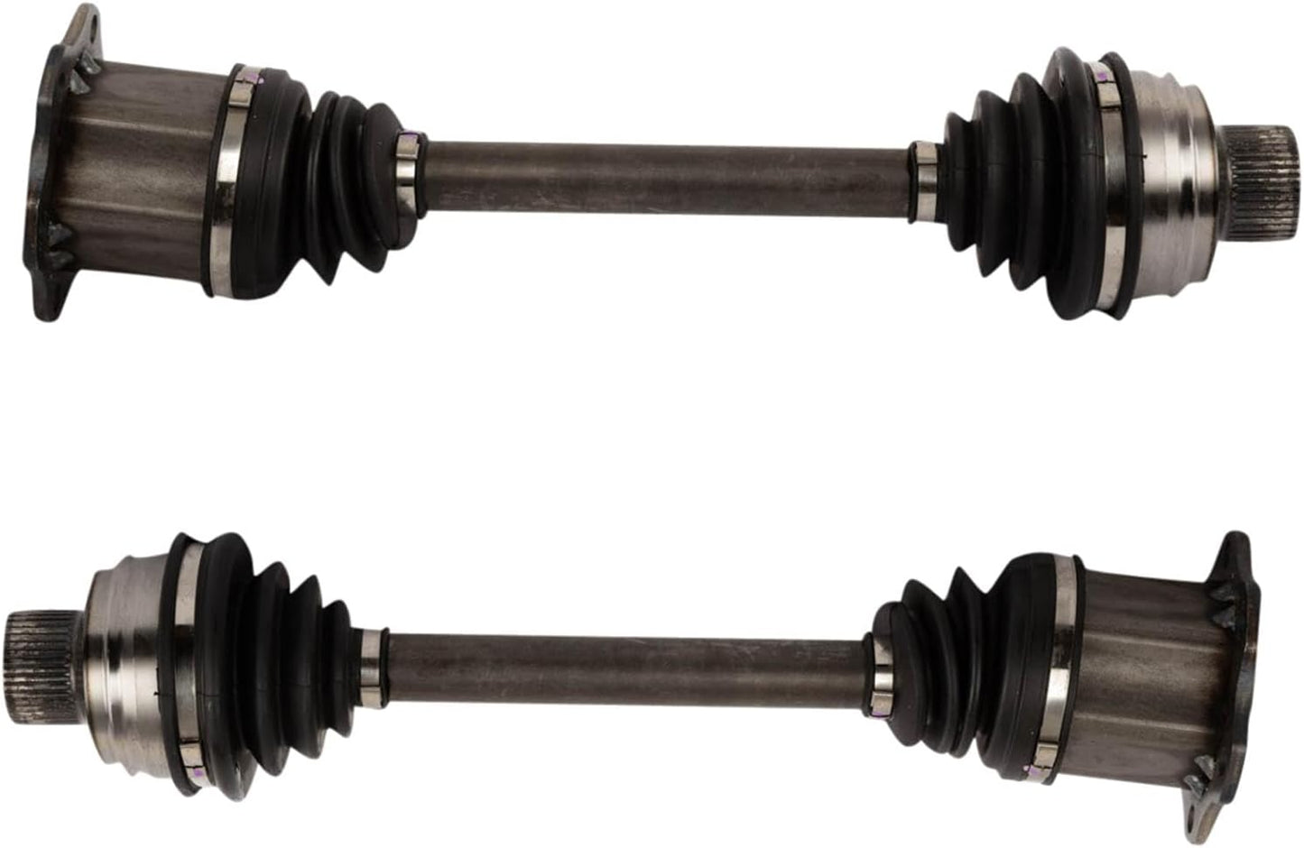 TRQ Front CV Axle Shaft Assembly Set for Audi A4 A5 Quattro