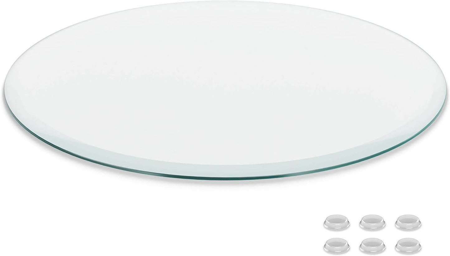 20 Inch Round Glass Table Top Protector for Dining & Coffee Tables
