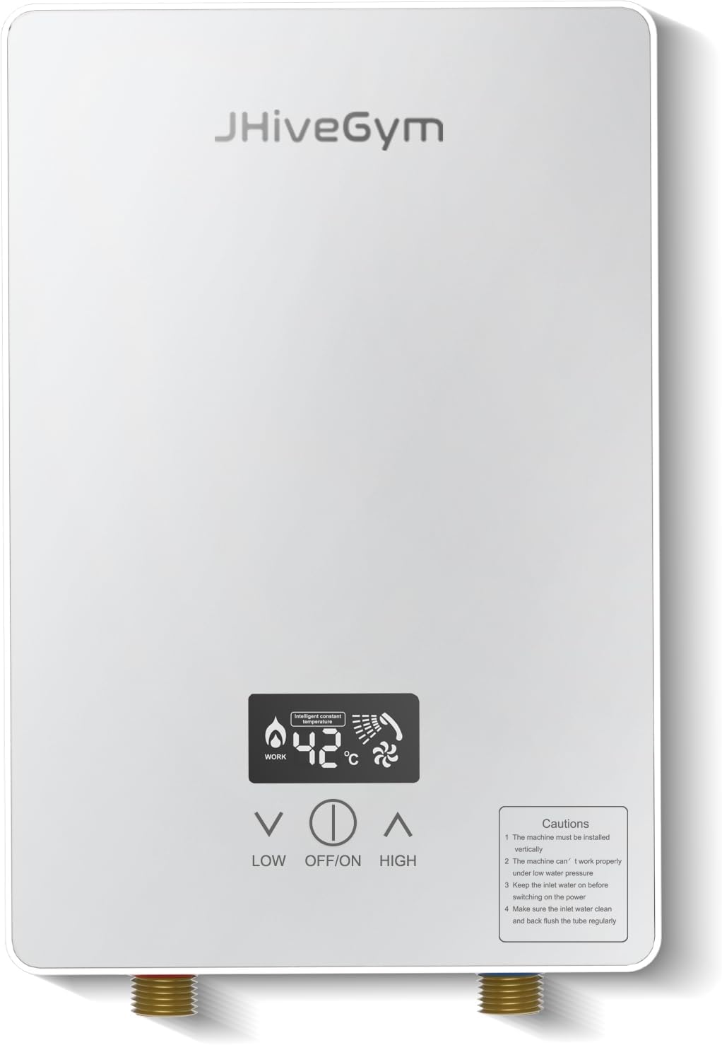 Instant Hot Water with Remote Control - 4500W Tankless Heater