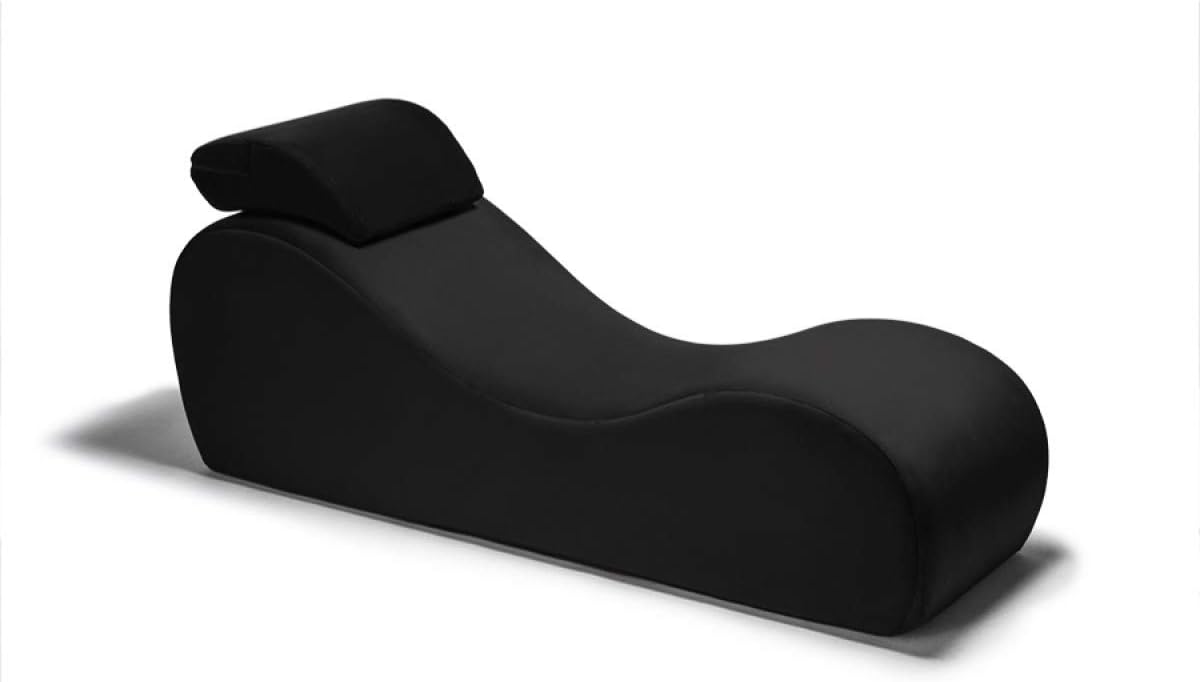 Liberator Esse Chaise in Velvish Black for Enhanced Intimacy
