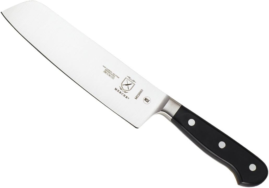 Mercer Culinary 7-Inch Nakiri Vegetable Knife for Precision Cutting