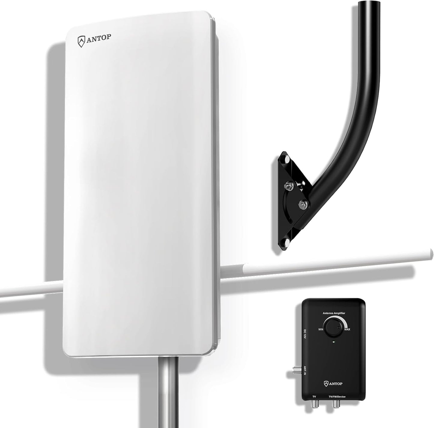 ANTOP 2024 Digital Antenna for Smart TV with Signal Booster