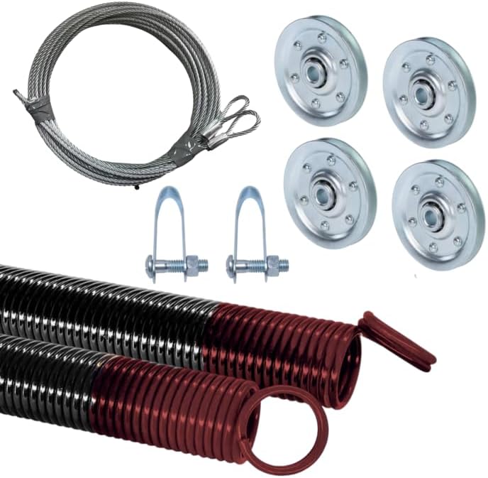 Heavy-Duty Garage Door Extension Springs Bundle for 7ft Doors
