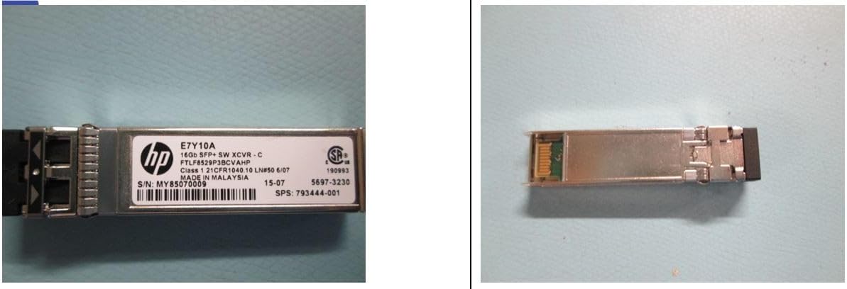 HP E7Y10A 16GB SFP+ Short Wave Transceiver for 10G Networks