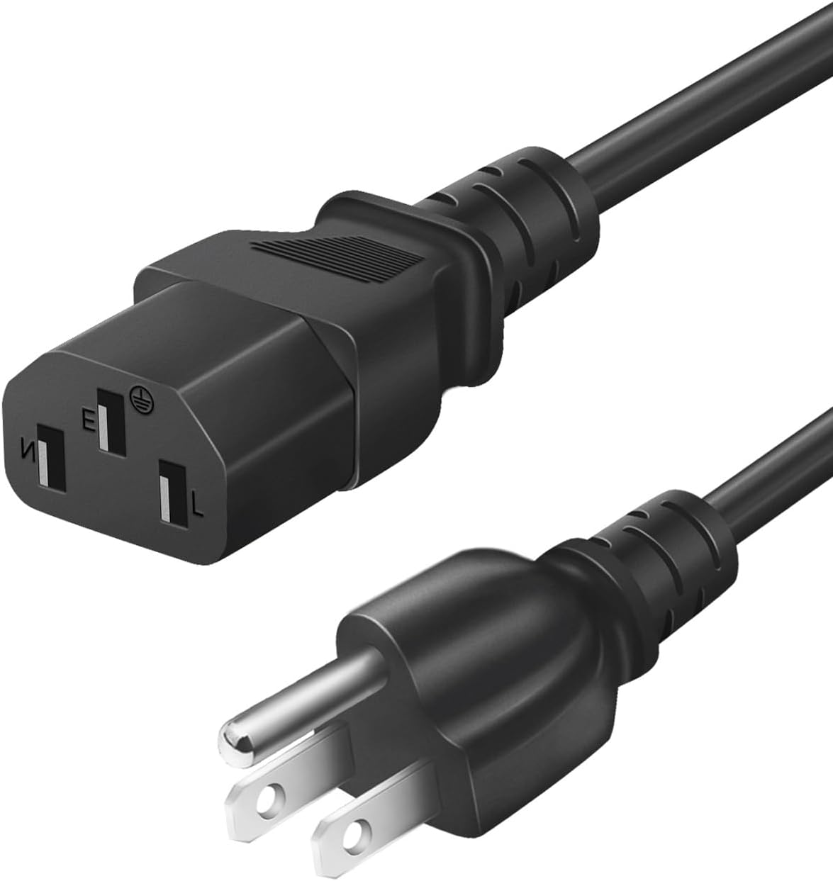Universal 3-Prong Power Cord 6ft: Compatible with Fitpulse, Lifepro, Hurtle