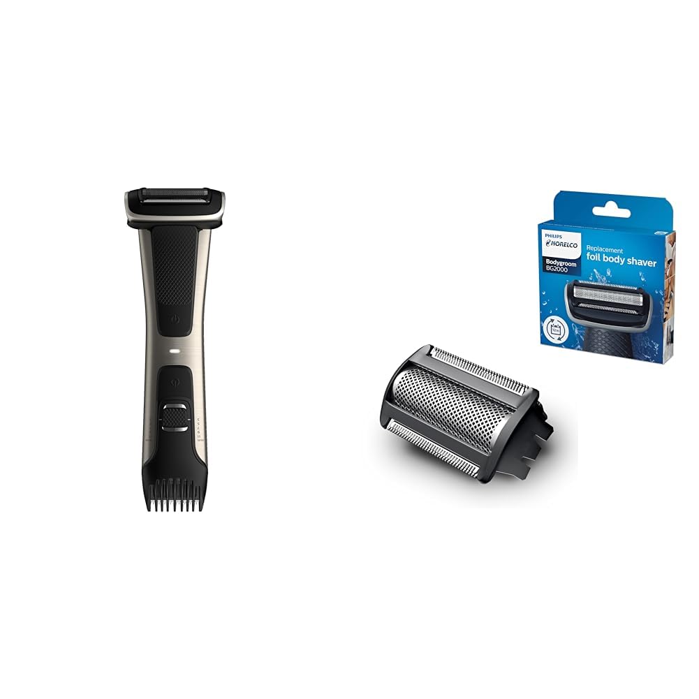 Philips Norelco Bodygroom Series 7000 Trimmer & Shaver Bundle
