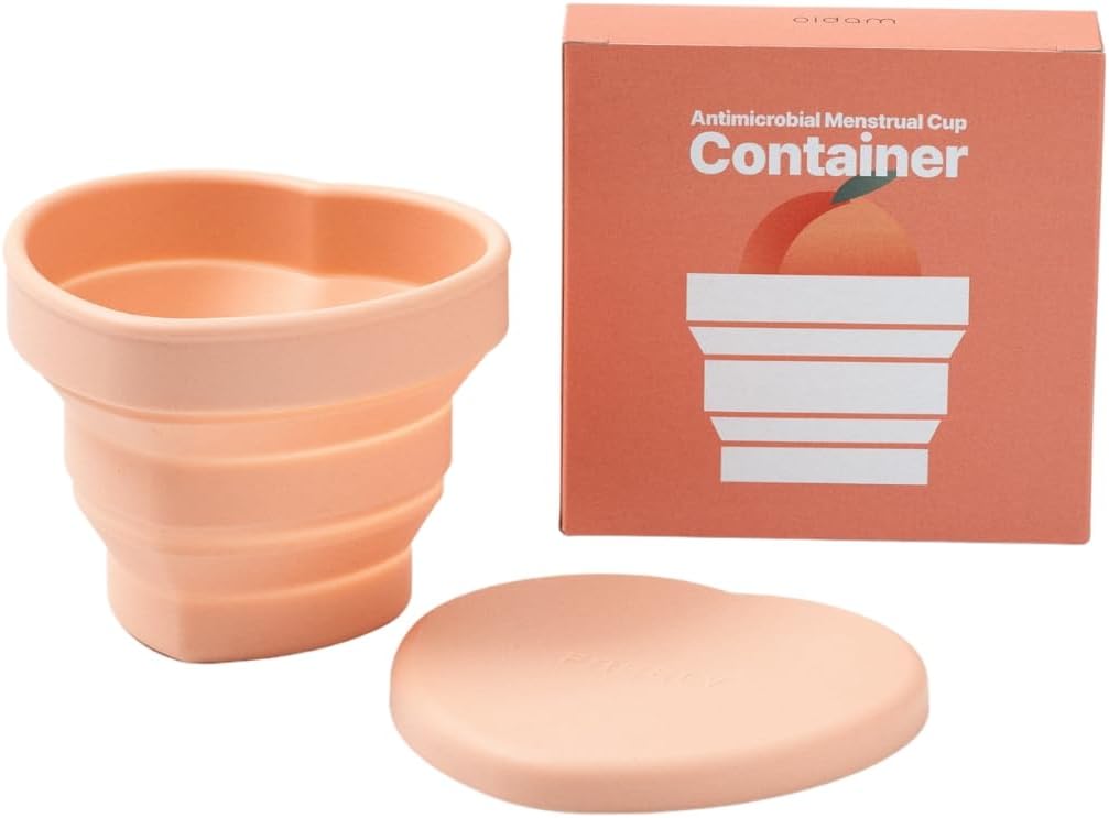 Oldam Menstrual Cup Container - Easy, Reusable & Portable!