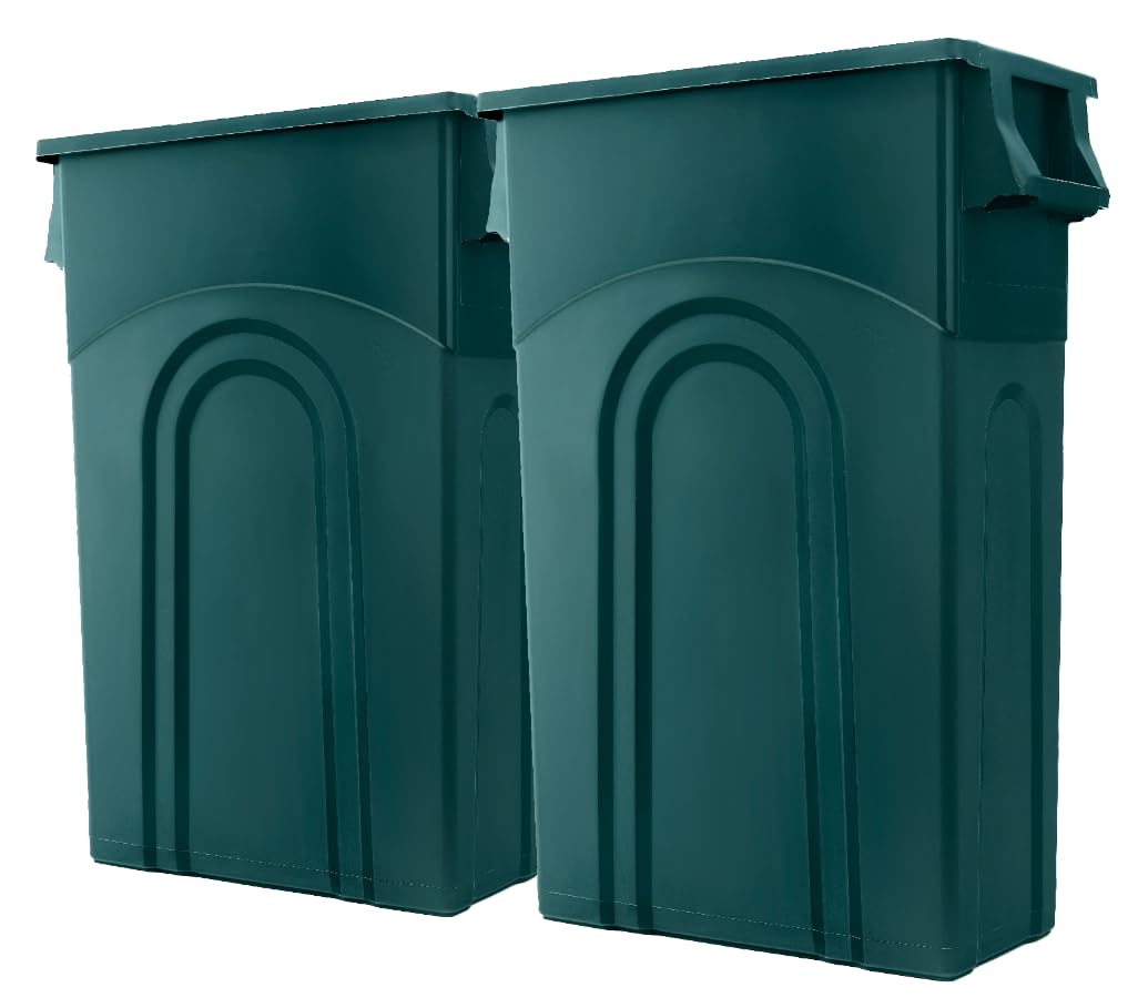 United Solutions Highboy Recycling Container for Indoor Outdoor Use