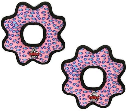 World's Tuffest Soft Dog Toy - Ultimate Gear Ring for Fun