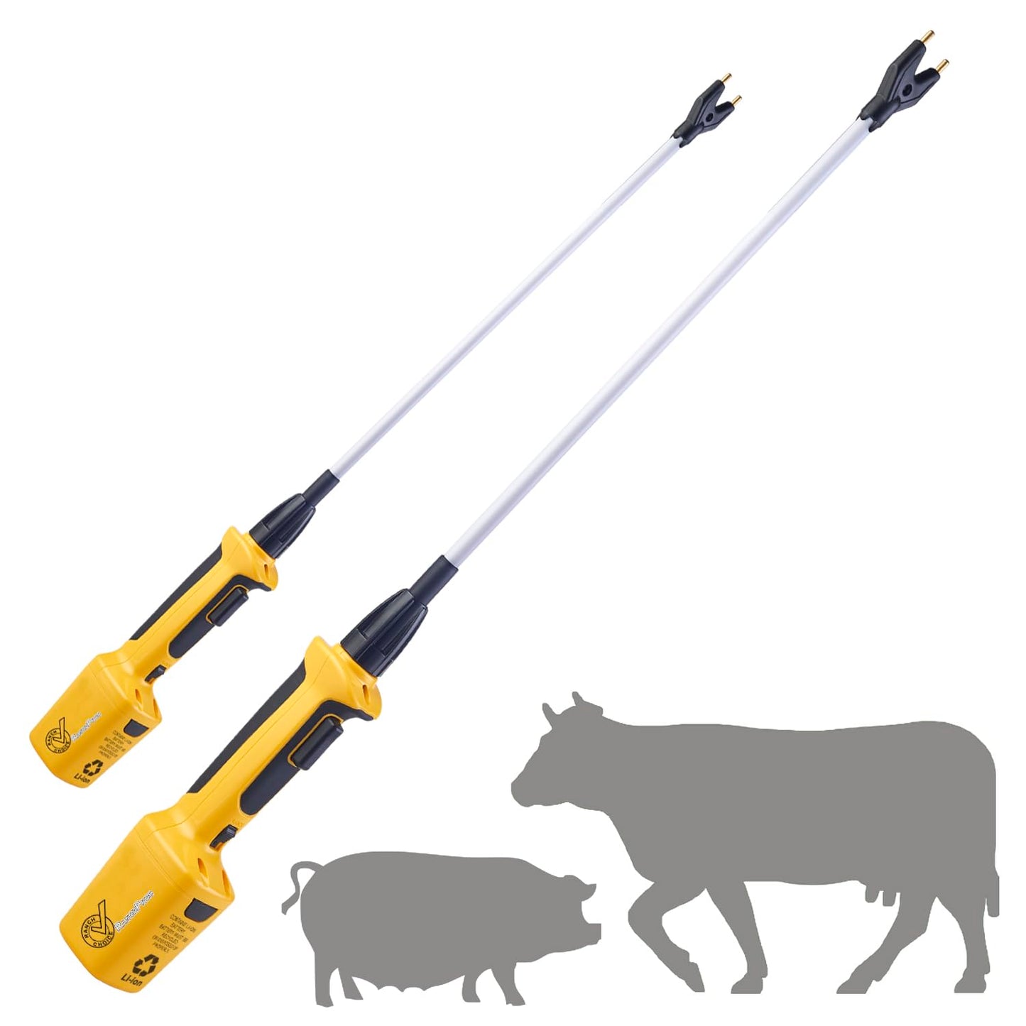 Rechargeable Livestock Prod for Cows Sheep with Flexible Shaft
