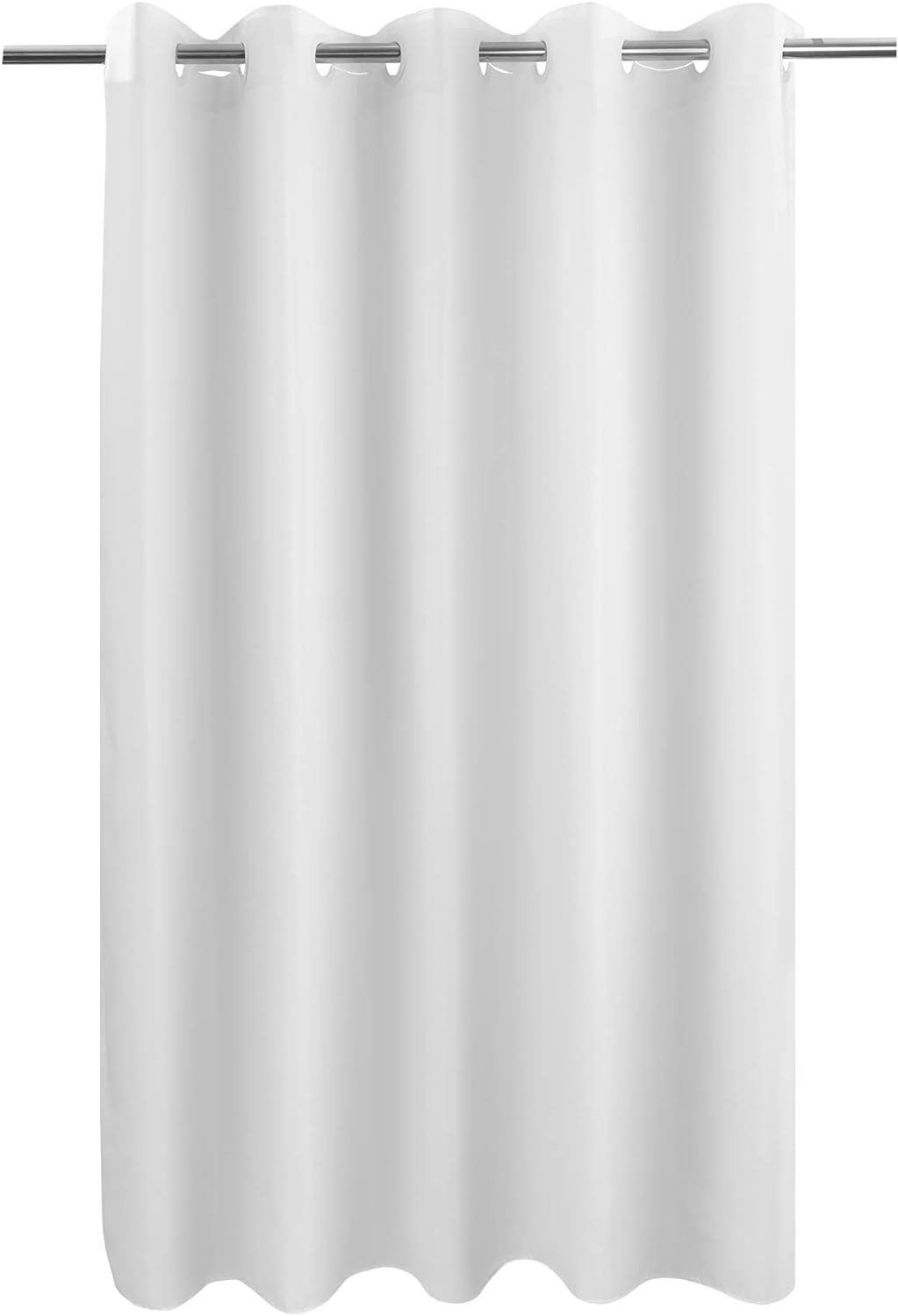 Waterproof Microfiber Shower Curtain - Soft & Washable