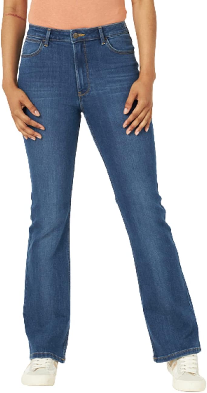 Wrangler Women's High Rise Bold Boot Jean for Timeless Style
