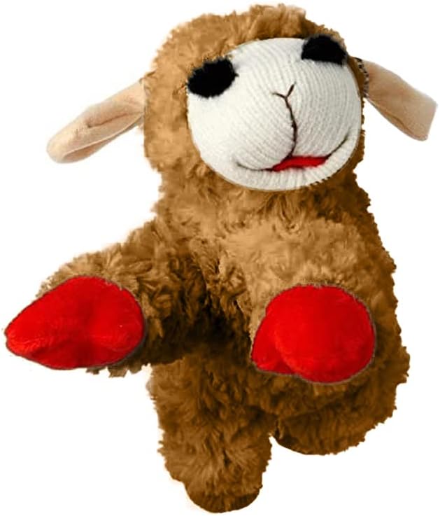 Lamb Chop Squeaker Toy | 6 Brown | Officially Licensed