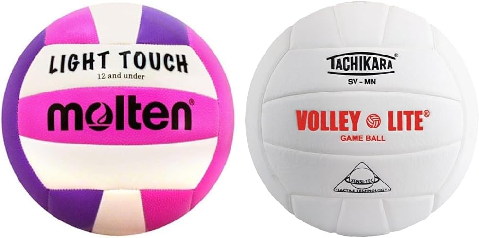 Light Touch Volleyball for Young Players - Soft and Durable Design
