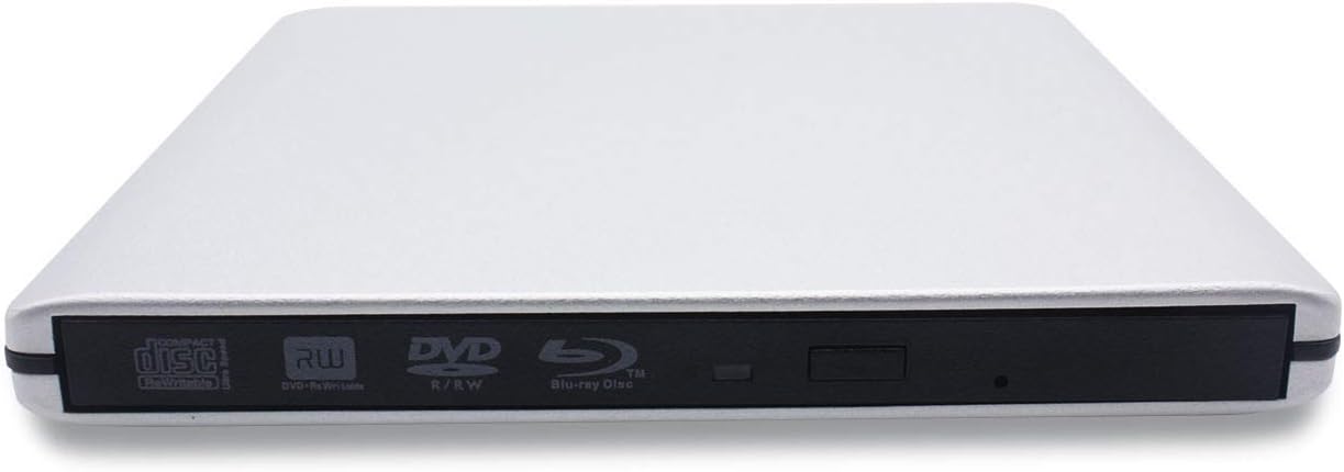 Portable Ultra-Thin Blu-Ray Drive for MacBook & More