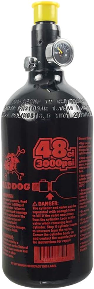 Maddog 48ci 3000psi Aluminum Compressed Air HPA Tank Review
