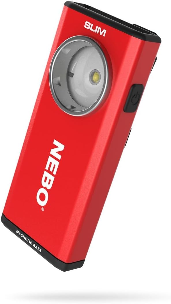 NEBO Slim Work Light - USB Rechargeable Pocket Flashlight