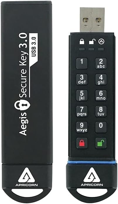 Apricorn 60GB Aegis Secure Key with FIPS 140-2 Encryption