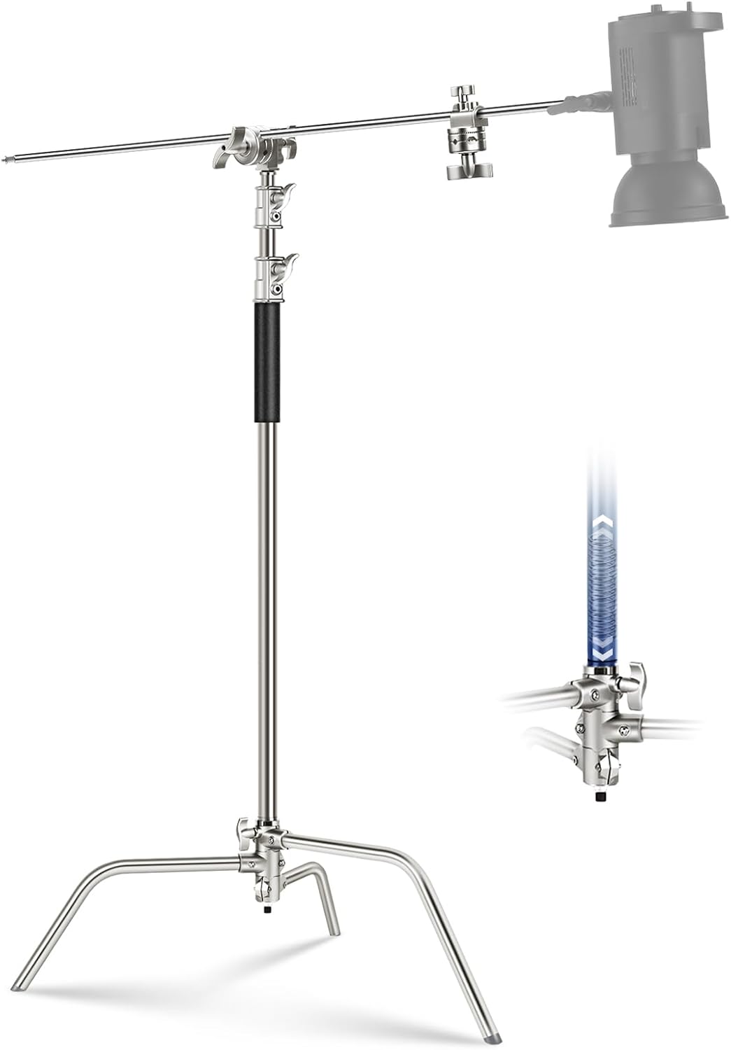 Heavy Duty C Stand with Boom Arm for Photography Equipment