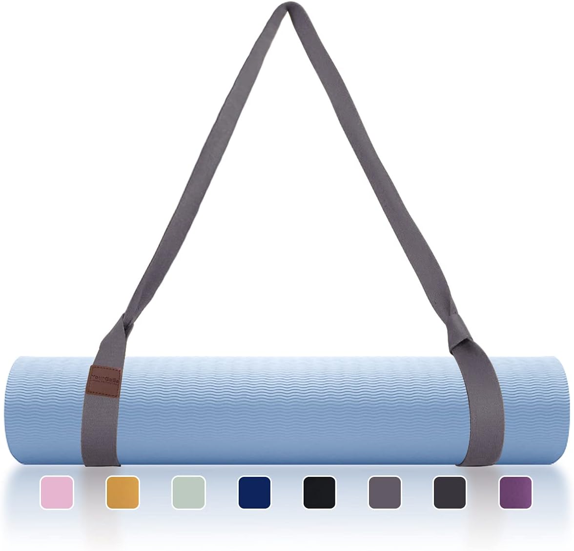 Adjustable Macaron Style Mat Strap Carrier